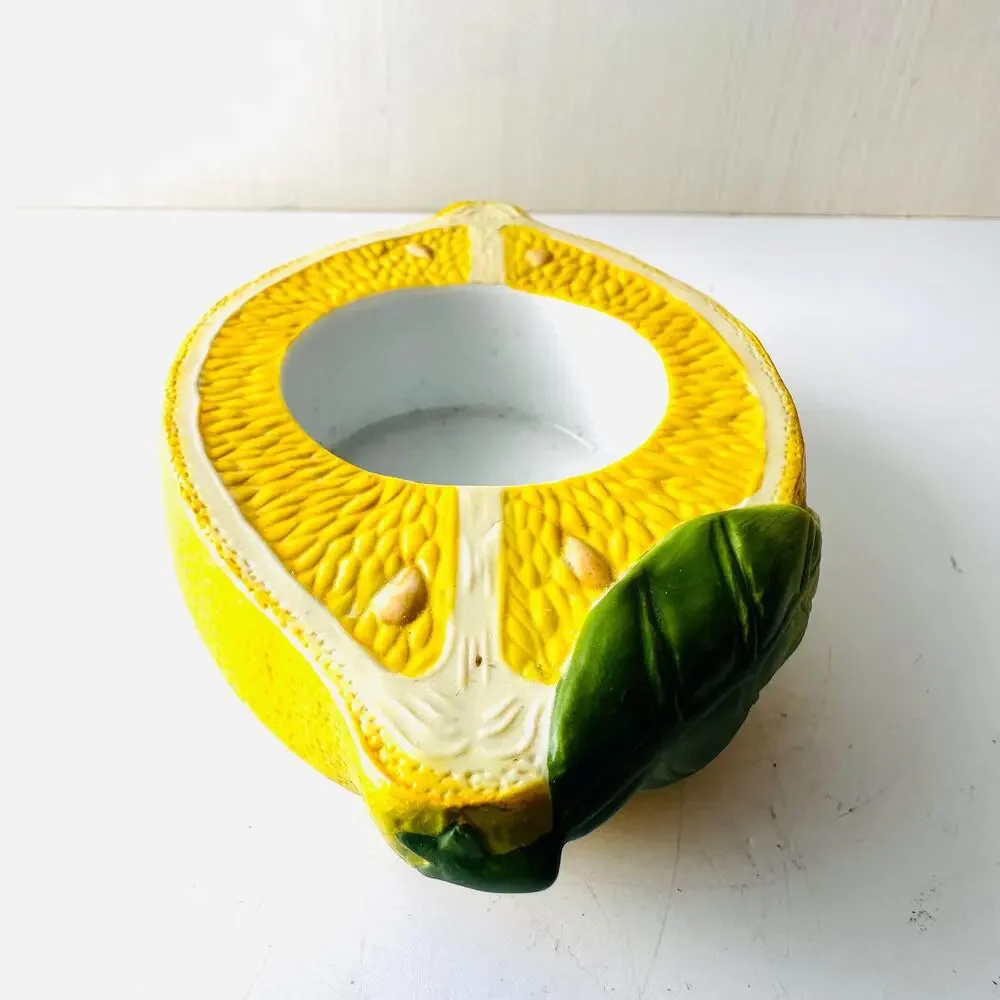 Partylite Lemon Summer Fest Tea Light Candle Holder - Picture 4 of 10